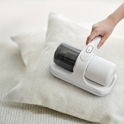 Portable Vacuum Powerful Bed Vacuum Cleaner Rechargeable Portable Vacuum For Pet Hair Carpets Floors Blue Household Cleaning Supplies